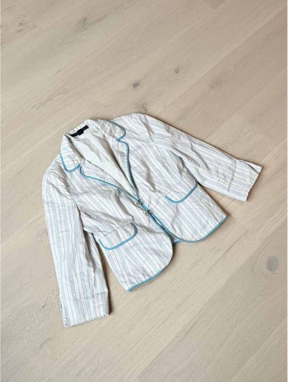 Vintage Express Design Studio Pinstripe Blazer Size 6